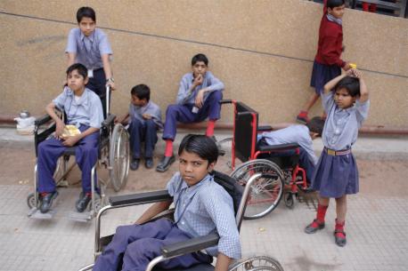 Children in Wheelchairs